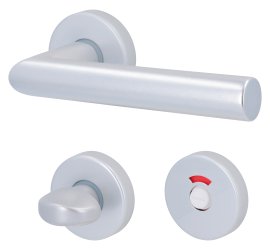 ALPERTEC Türbeschlag Randy-R Aluminium F1 eloxiert WC