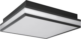 LEDVANCE WIFI SMART + OBRIS Magnet LED-Deckenleuchte 30x30 cm, schwarz