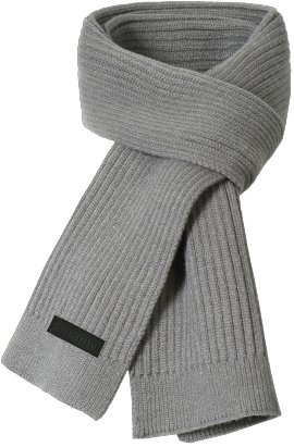 Schal Covalliero OneSize Grau