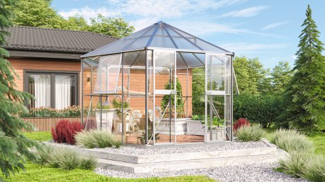 VITAVIA Gewächshaus Juno 9000 ESG 3 mm