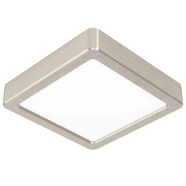 EGLO LED-Deckenleuchte Fueva 5 Nickel