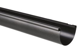Dachrinne aus Kunststoff Anthrazit NW 75 mm 30000 mm
