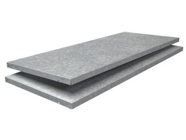 SCHULTE REGALWELT Fachboden PowerMax verzinkt, 2 Stk.