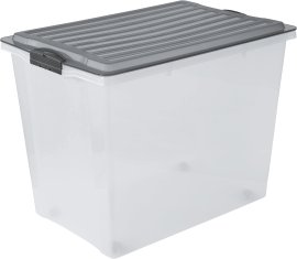 ROTHO Stapelbox Compact A3 anthrazit, 70 l
