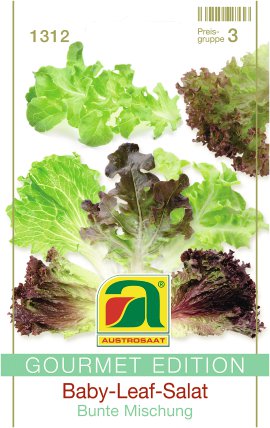 Gourmet Edition Baby-Leaf-Salat Bunte Mischung