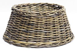 Christbaumfuß Abdeckung Rattan Natur 60x26 cm