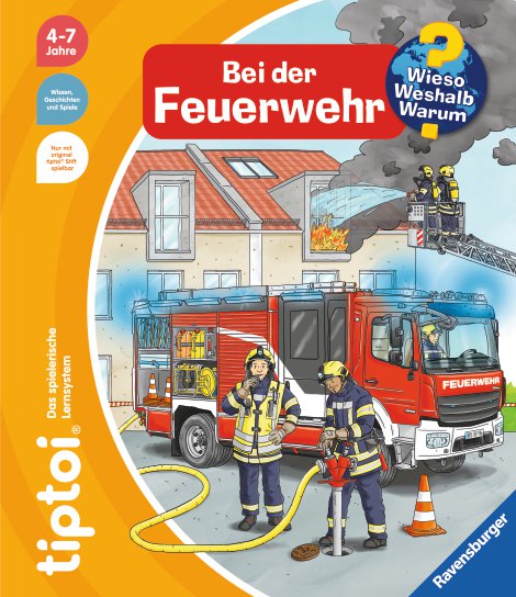 tiptoi® Buch Bei der Feuerwehr