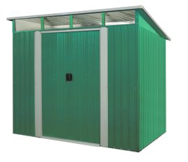 PERGART Gerätehaus Lübeck Tanne/Weiß    