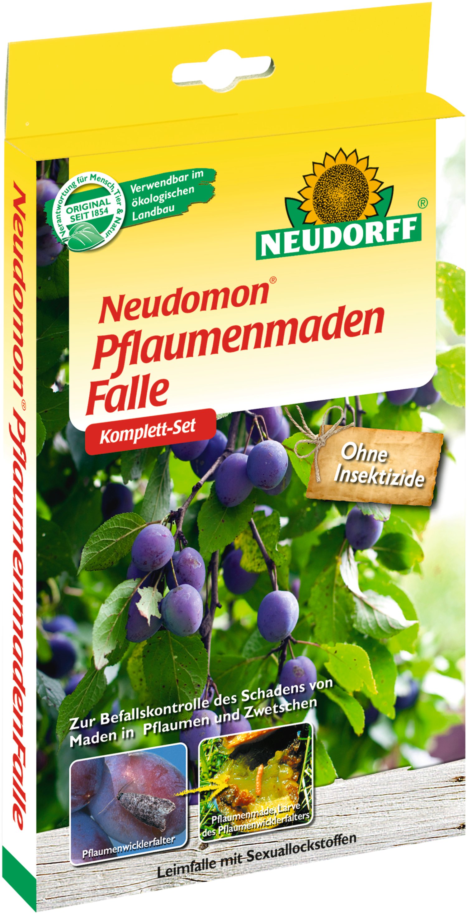 NEUDORFF® Neudomon PflaumenmadenFalle - Komplettset