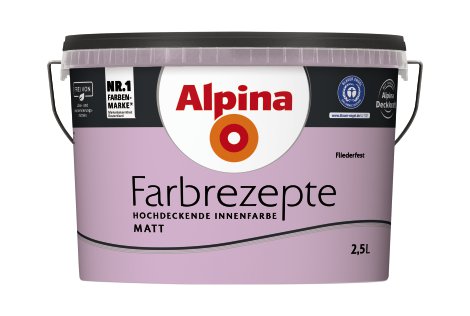 ALPINA Farbrezepte Fliederfest 2,5 l