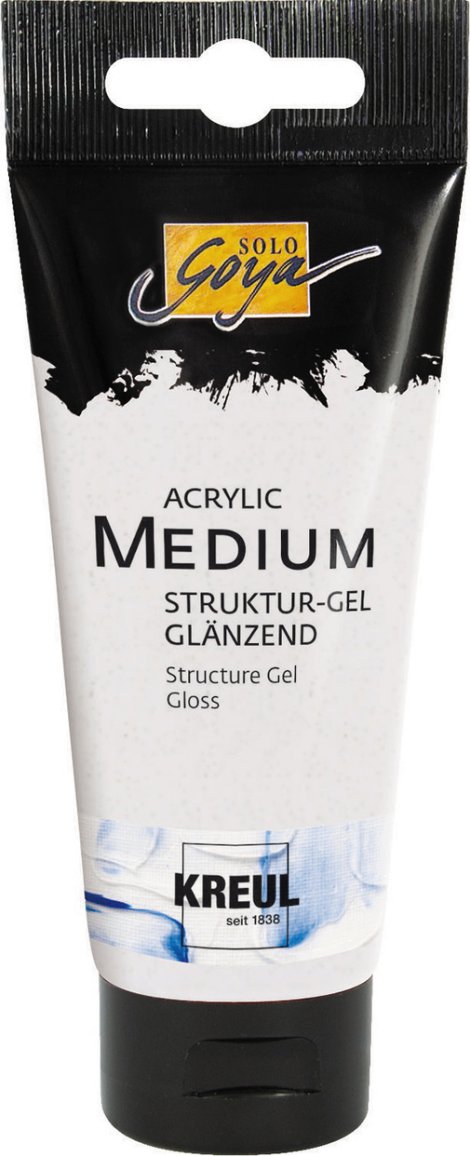 KREUL Strukturgel Acrylic Medium glänzend 100 ml