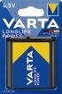 VARTA Alkaline Batterie Longlife Power Normal flach 3LR12 1er Pack