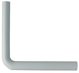 CORNAT Spülrohrbogen 90°, ø 50 x 44 mm, 390 mm, 350 mm