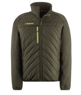 KAPRIOL Hybridjacke Slick Olivgrün