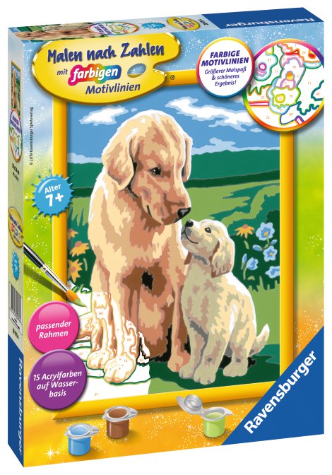 RAVENSBURGER Malen nach Zahlen Mutterliebe