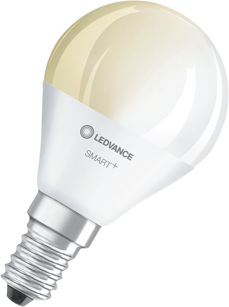 LEDVANCE Wifi-SMART+LED-Lampe Mini Bulb E14, dimmbar EX 40W 5 W/2700K, Warmweiß