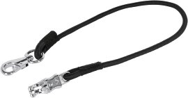 Anbinde-Gummiseil, schwarz