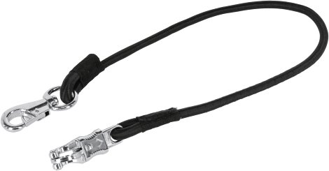 Anbinde-Gummiseil, schwarz, 90cm