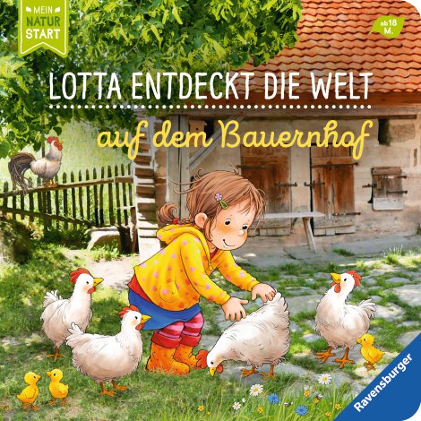 RAVENSBURGER Buch Lotta entdeckt die Welt Auf dem Bauernhof