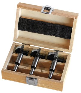 Universalbohrersatz 40/45/50 mm 3-tlg.