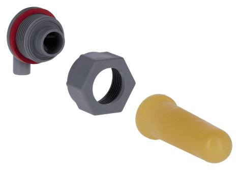 Schraubventil 149 + Latex-Sauger 1454 für alle  -Tränkeimer