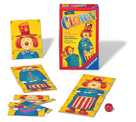 RAVENSBURGER Mitbringspiel Clown