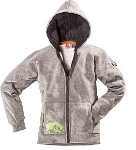 BULLSTAR Sweatjacke Kinder Grau