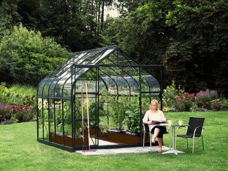 VITAVIA Gewächshaus Dione 8300 ESG 3 mm Grün