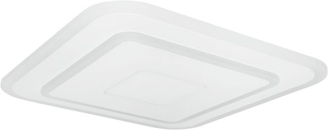 LEDVANCE WIFI SMART + OBRIS Saddie LED-Deckenleuchte RGBW, 50x50 cm, weiß
