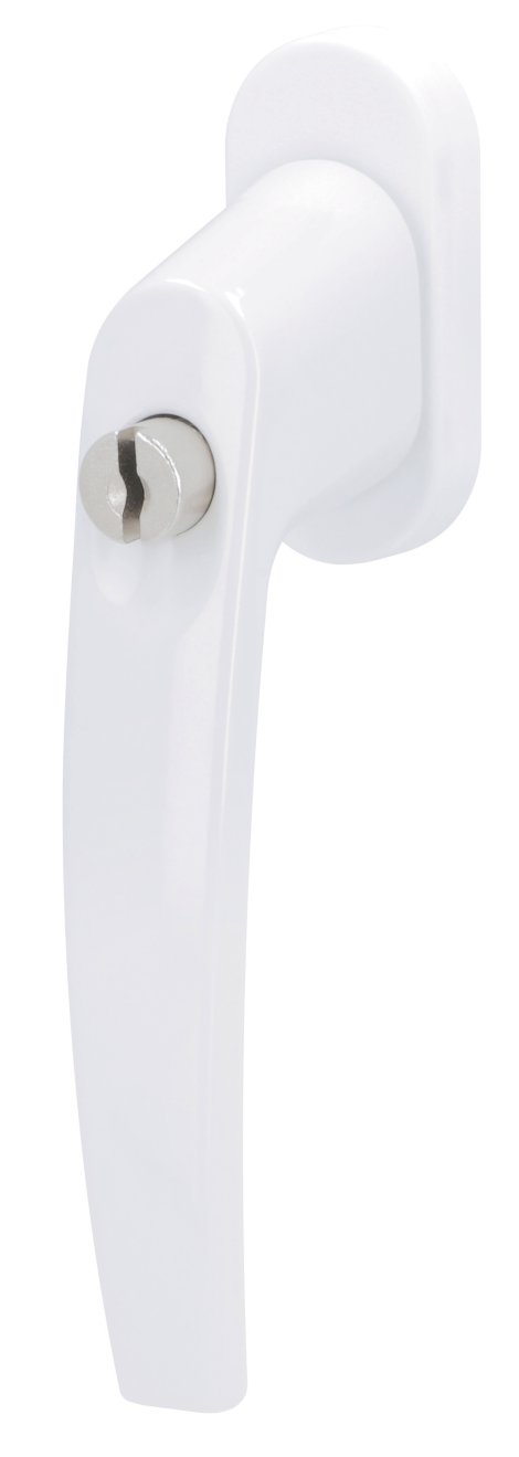 ALPERTEC Rasterolive Aluminium absperrbar Weiß 45°