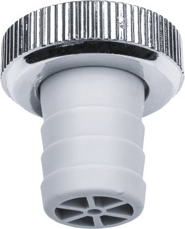 CORNAT Schlauchverschraubung 1" IG, ø 19 mm, grau-verchromt