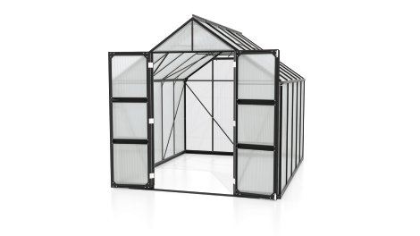 VITAVIA Gewächshaus Domus 8300 HKP 4 mm Schwarz