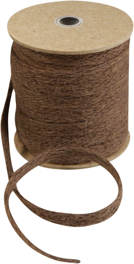 WINDHAGER Jute-Dekoband ÖKO 1x20 m, terrabraun