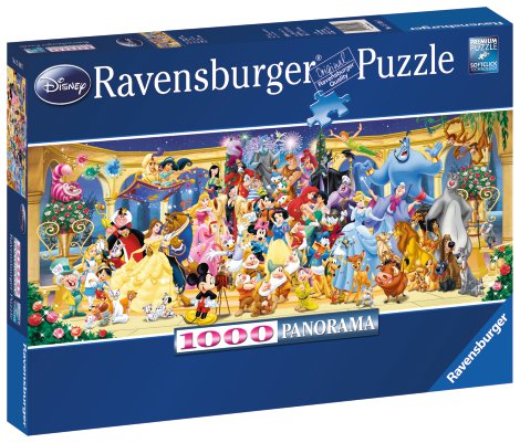 RAVENSBURGER Puzzle Disney Gruppenfoto 1000-tlg.