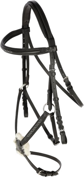 Trensenzaum Cancun schwarz, Pony