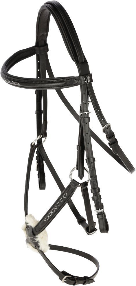 Trensenzaum Cancun schwarz, Pony