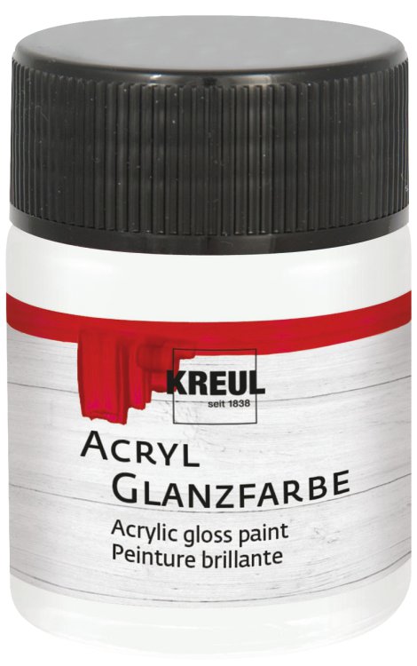 KREUL Acryl Glanzlack Weiß 50 ml