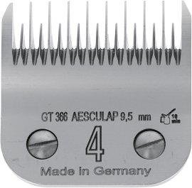 Aesculap SnapOn Scherkopf 4, Schurhöhe 9,5 mm