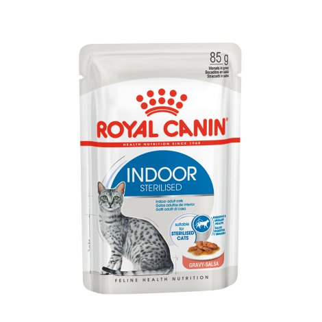 ROYAL CANIN Katzennassfutter FHN Indoor Soße Adult 85 g