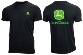 John Deere T-Shirt schwarz