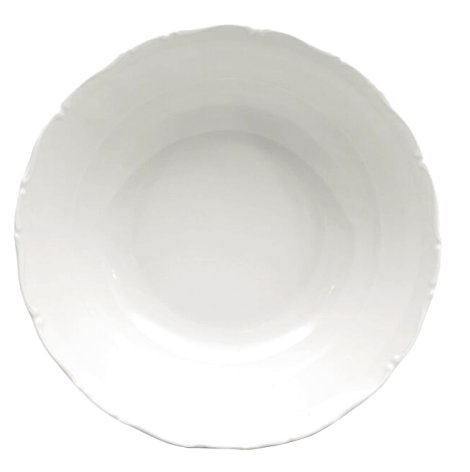 Schüssel Ophelie Rund Weiß Ø 16 cm