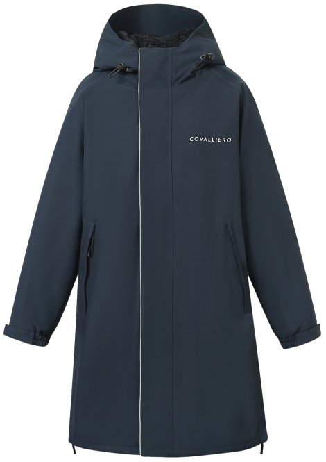 Damen Mantel Ark Covalliero Dunkelblau L