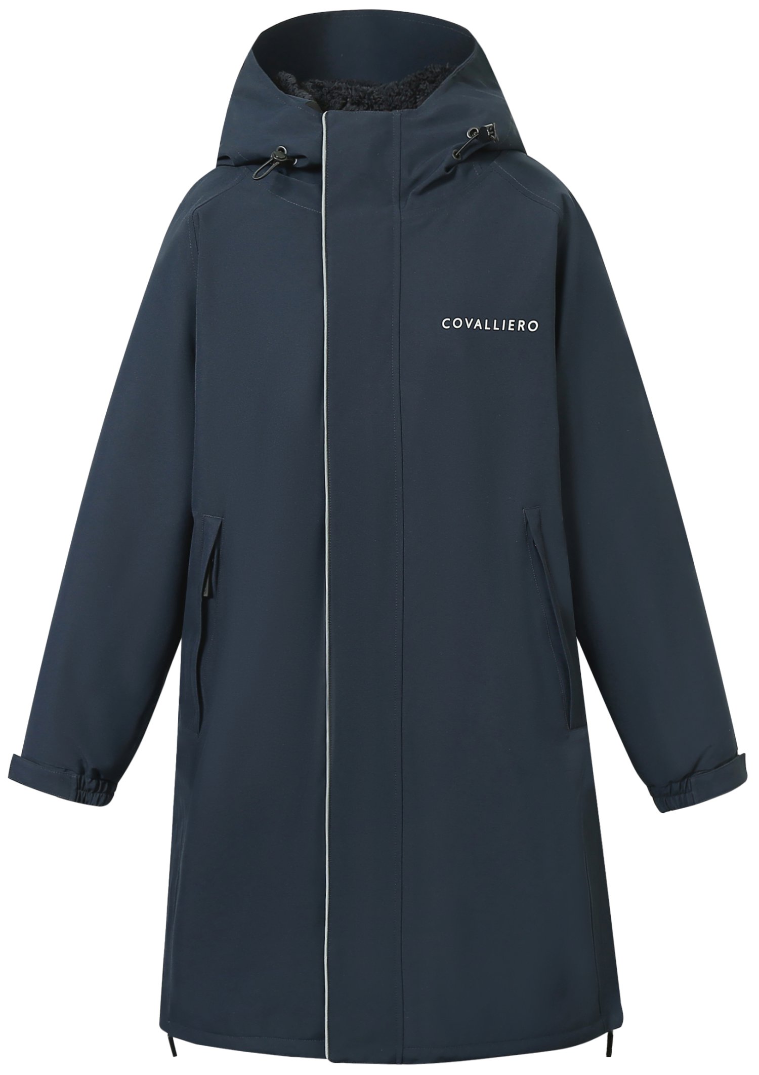 Damen Mantel Ark Covalliero Dunkelblau