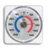 Fensterthermometer transparent 74x74 mm