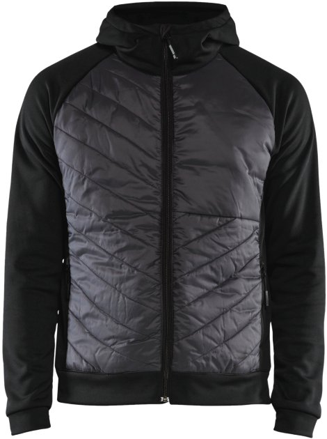 BLÅKLÄDER Sweater Hybrid schwarz/dunkelgrau 4 XL