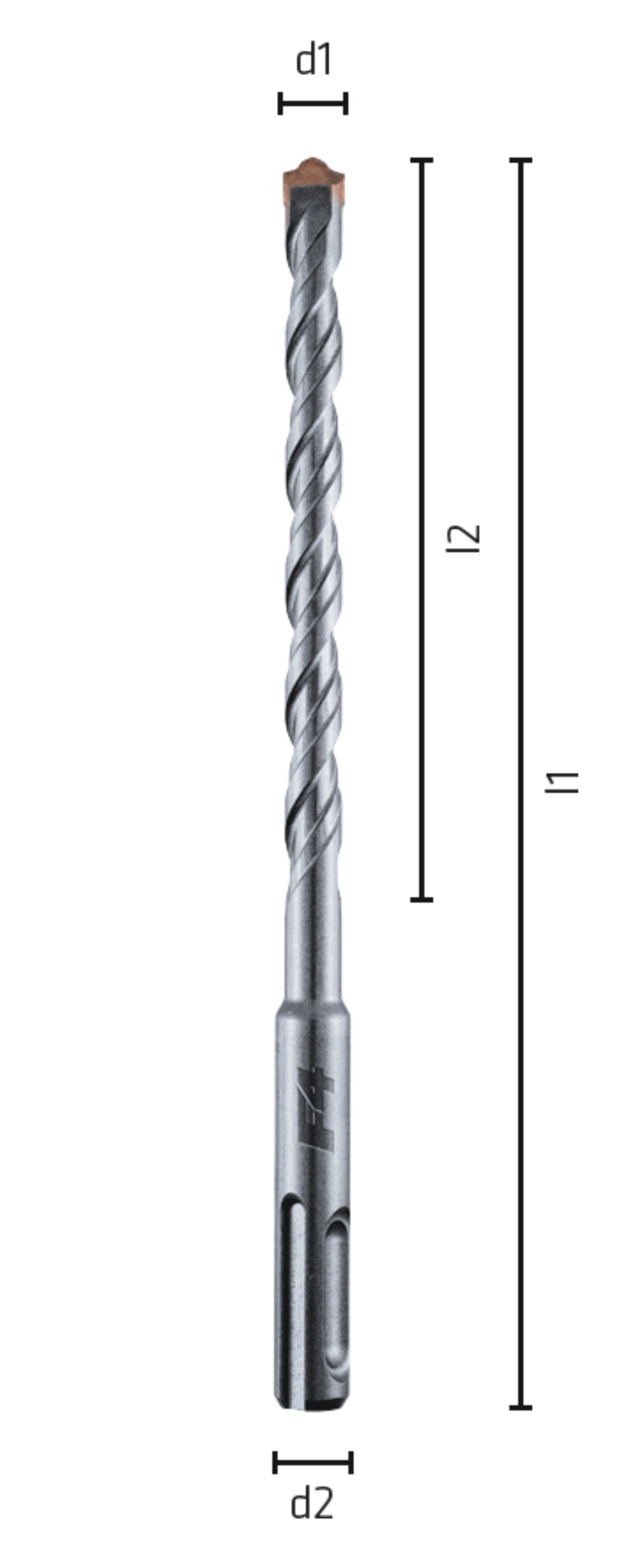 ALPEN Bohr- & Meißelsatzset SDS-Plus mit Mixbox F4, 8-tlg.