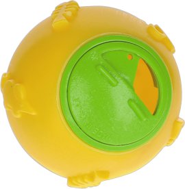 Snackball für Hühner Gelb Ø 7,5 cm