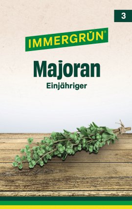 IMMERGRÜN Tütensamen Majoran Einjähriger