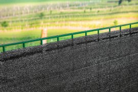 WINDHAGER Zaunblende Screenex CLASSIC (Großrolle) Anthrazit