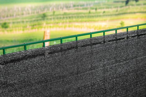 WINDHAGER Zaunblende Screenex CLASSIC (Großrolle) Anthrazit 1,5x50 m